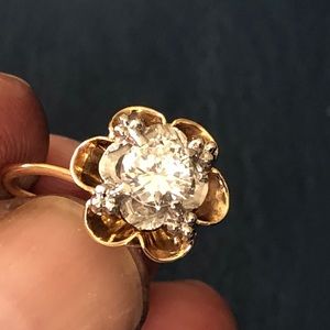 Vintage Diamond Earrings